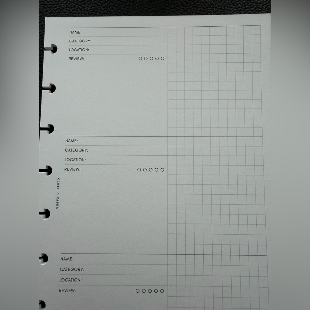 Cloth & Paper Insert - Picture 3 of 5
